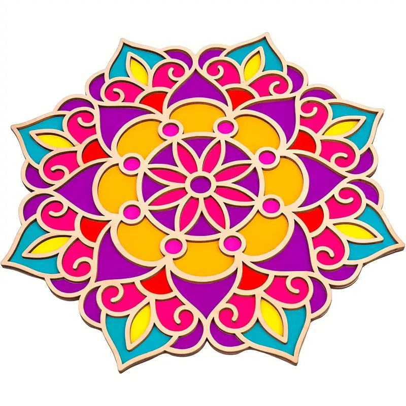 Rangoli Making Kit.