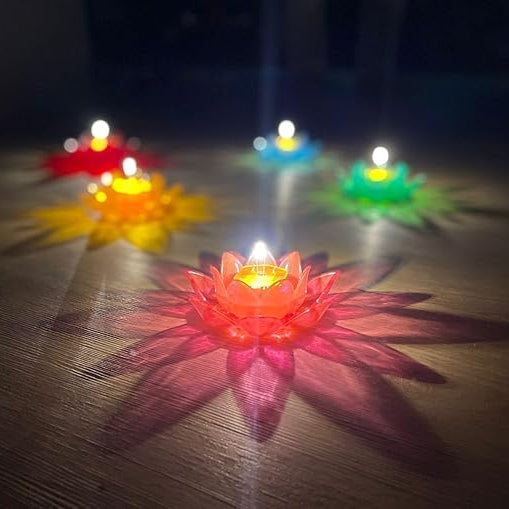 3D Reflection Rangoli Diya (Reusable)